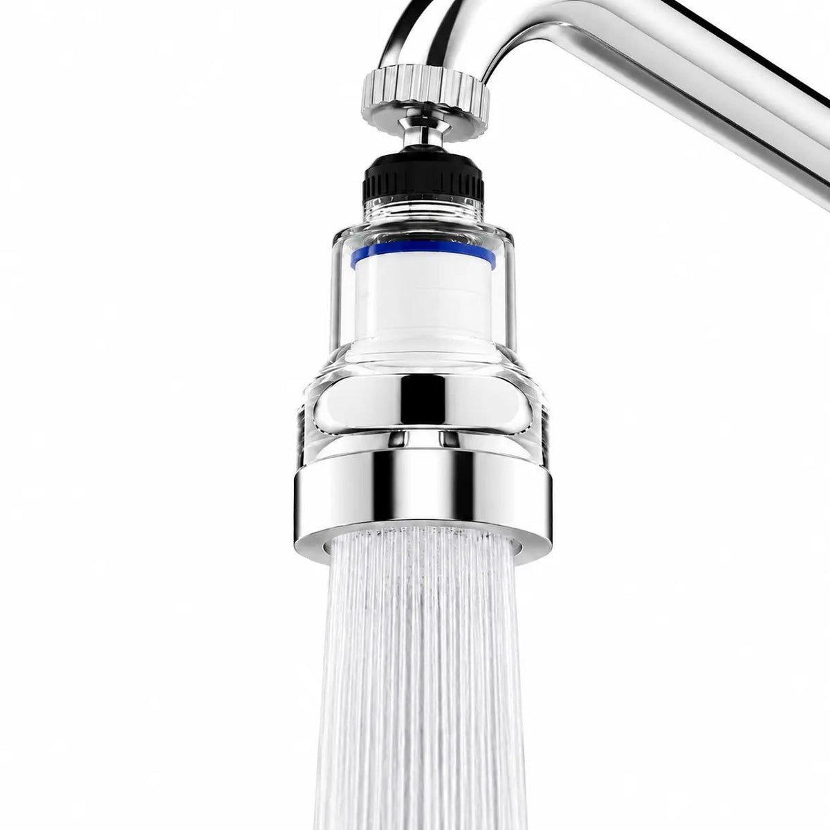 360 degree rotating tap filter attachment