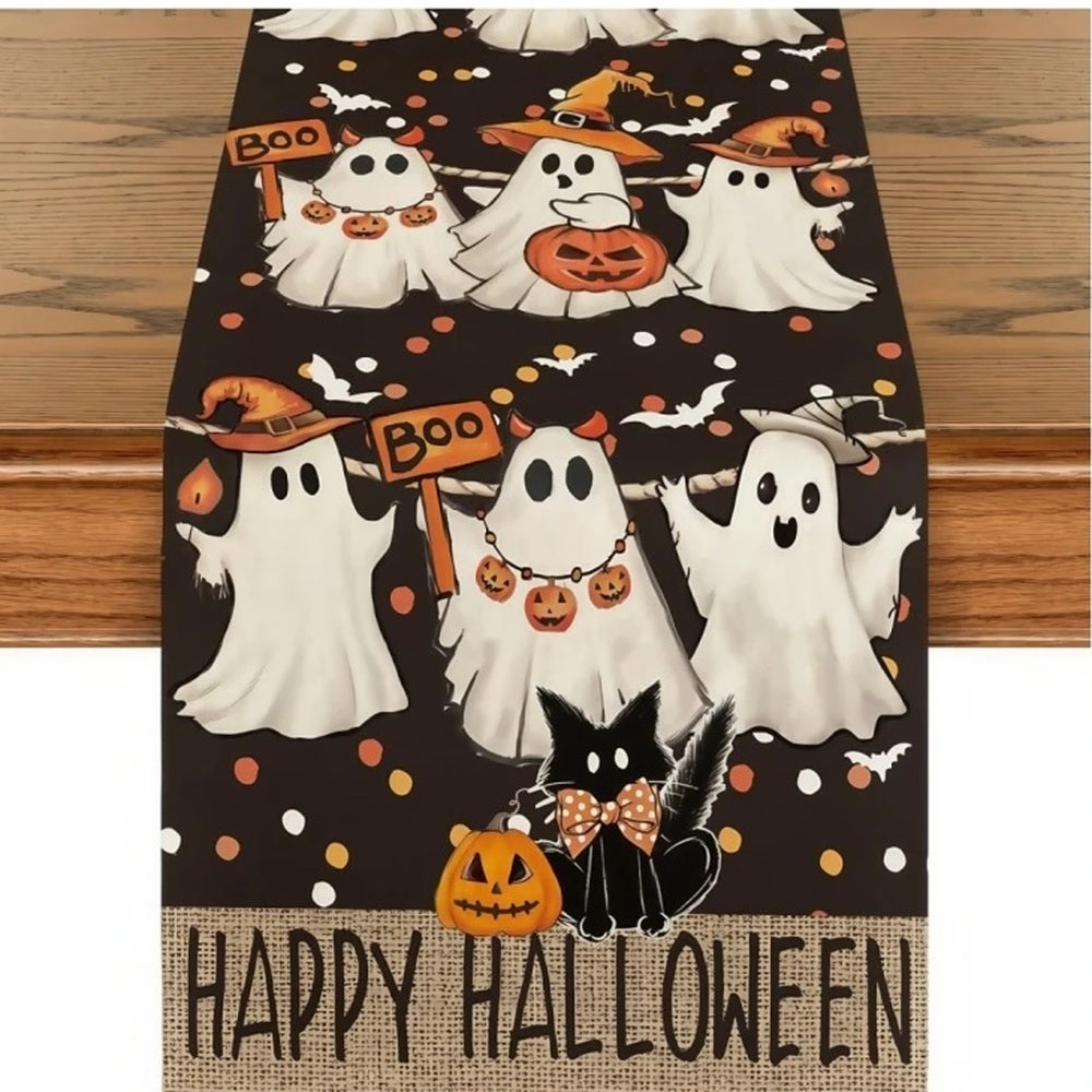 Happy Halloween ghosts design