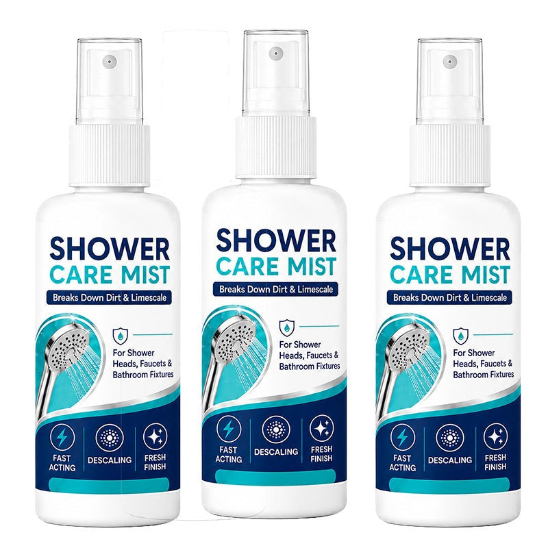 Three bottles of limescale remover spray