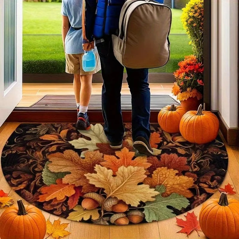 Doormat in a doorway