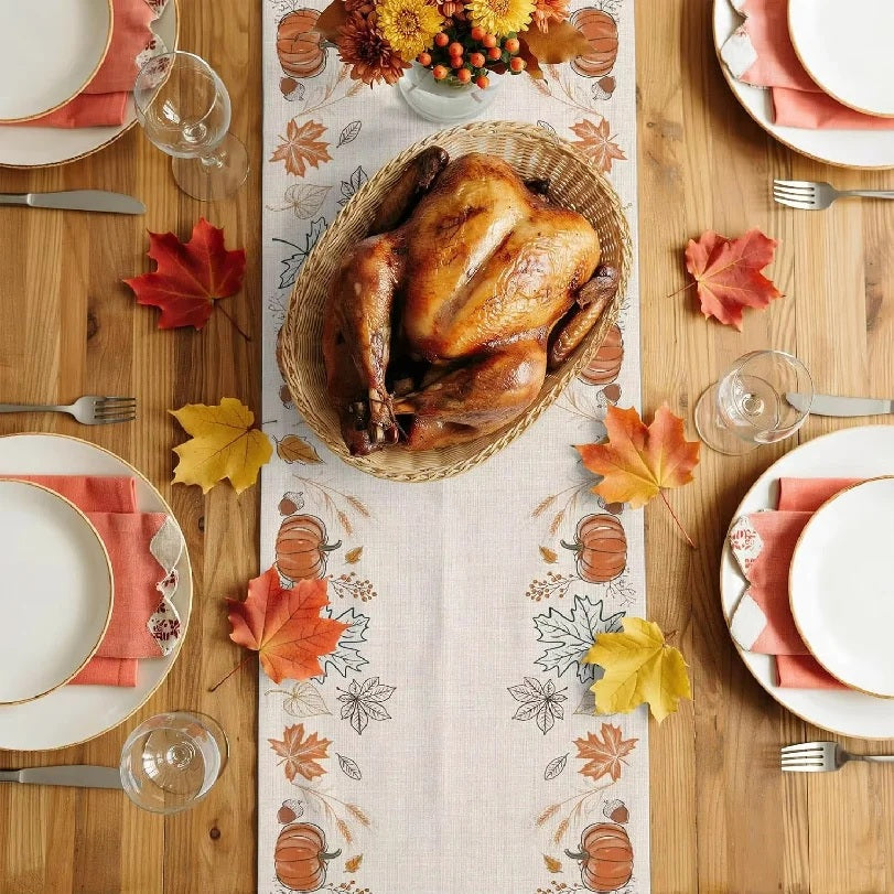 Runner set for a harvest meal
