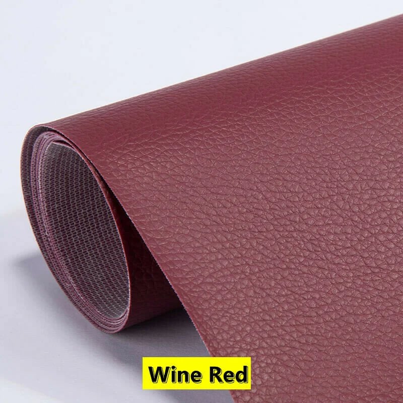 RubyFix leather repair patch - Burgundy Wine