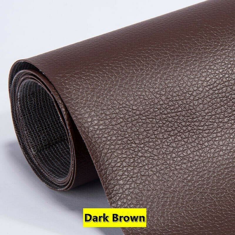 RubyFix leather repair patch - Espresso Brown