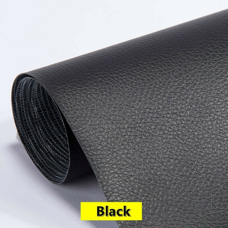 RubyFix leather repair patch - Jet Black