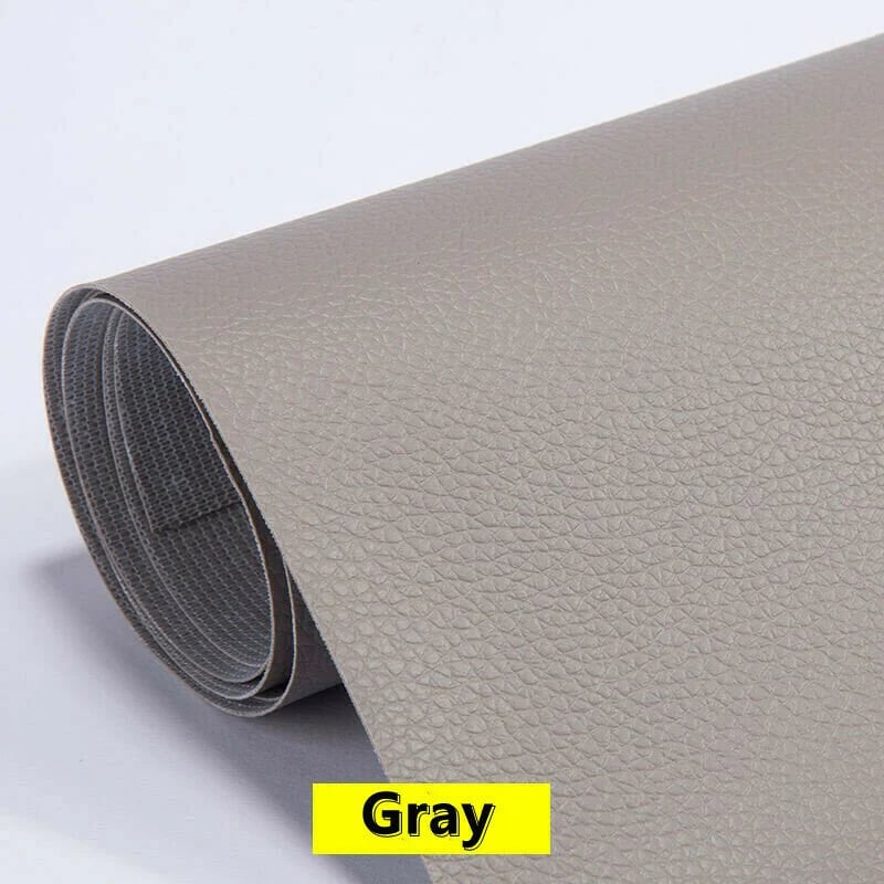 RubyFix leather repair patch - Slate Grey